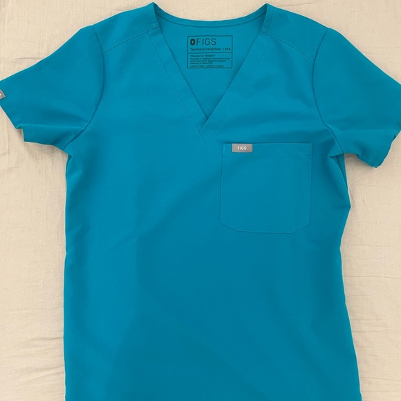 Figs Scrubs Teal Set - Picture 2 of 3